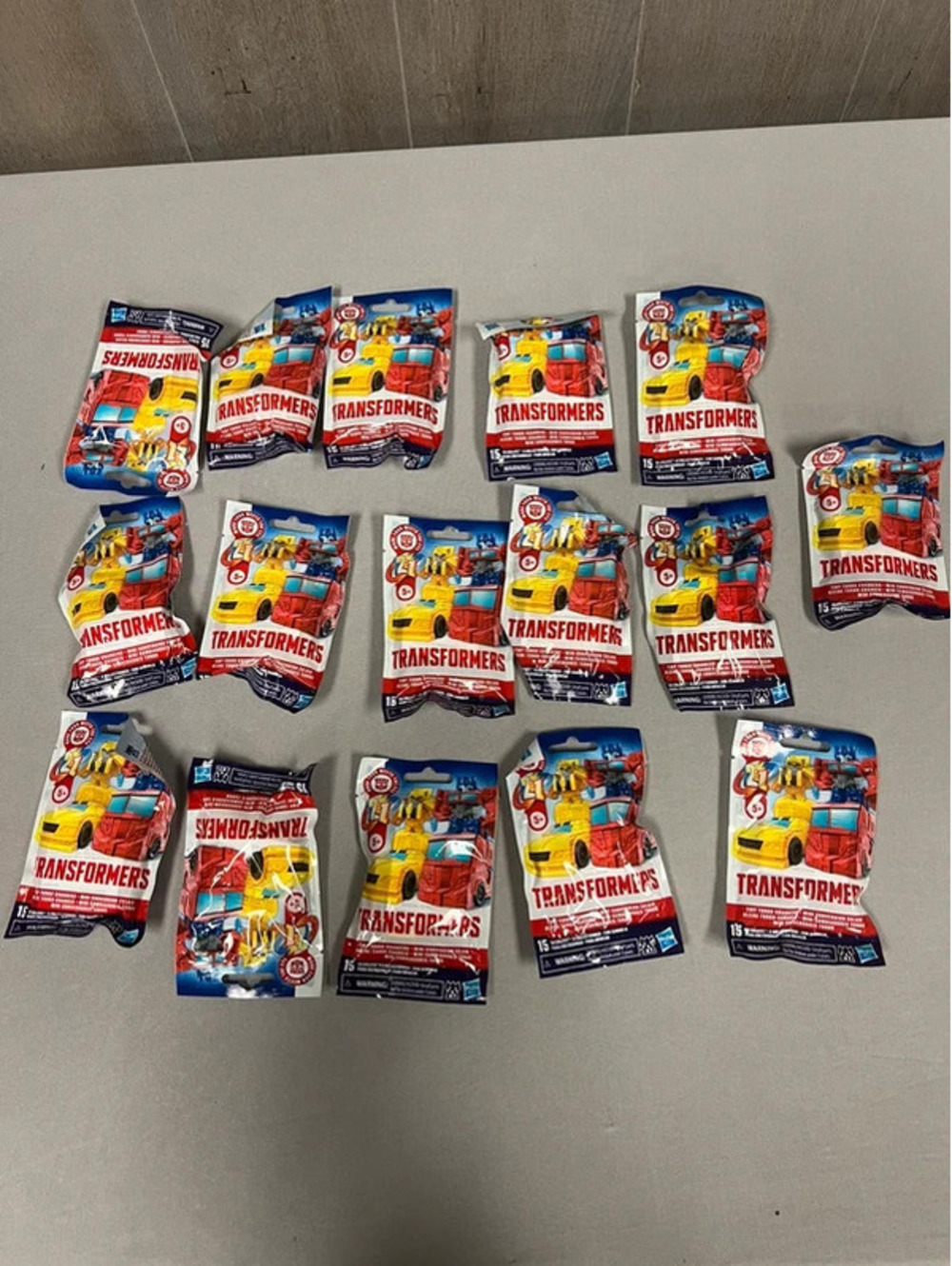 Transformers Tiny Turbo Changers Blind Bags Lot of 16